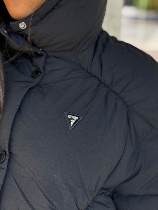 Guess Active - Fausta Puffy Jacket - Zwart
