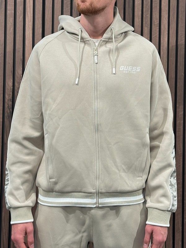 Guess Active - Finlo Zipped Hoodie - Beige