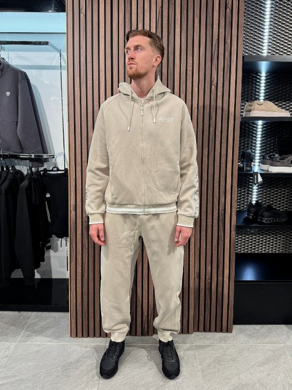 Guess Active - Finlo Zipped Hoodie - Beige