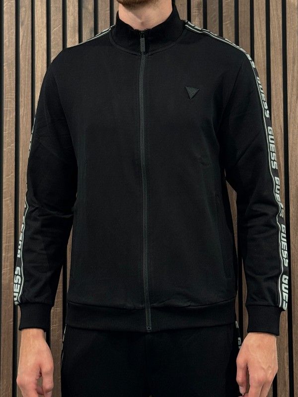 Guess Active - Full Zip New Arlo Sweatshirt - Zwart