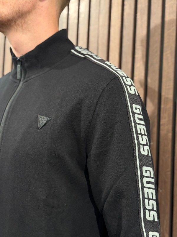 Guess Active - Full Zip New Arlo Sweatshirt - Zwart