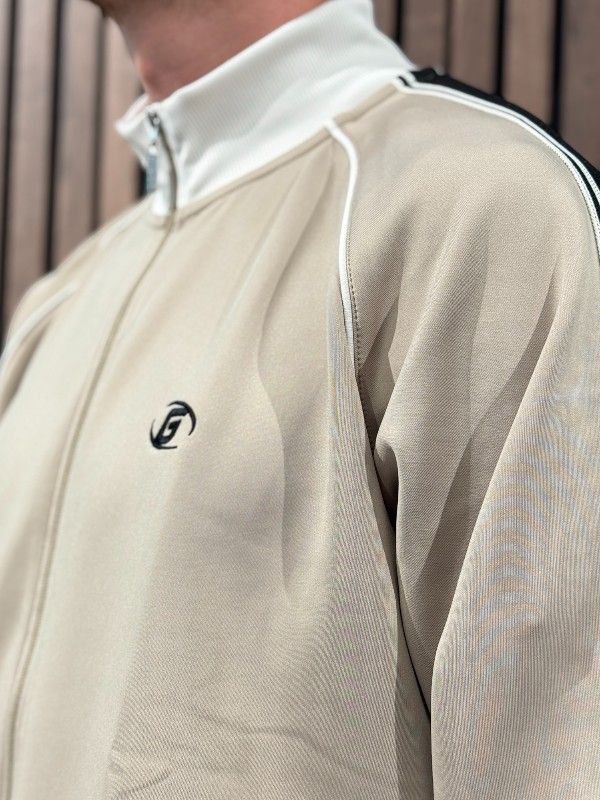 Guess Active - Fulvio Full Zip Sweatshirt - Beige