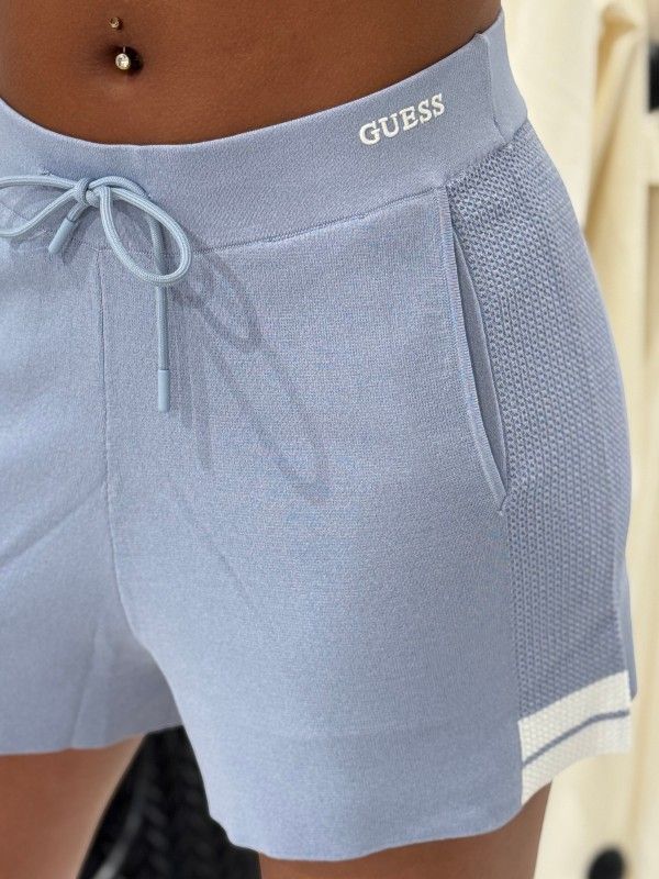 Guess Active - Gabry Wide Short Swtr - Blauw