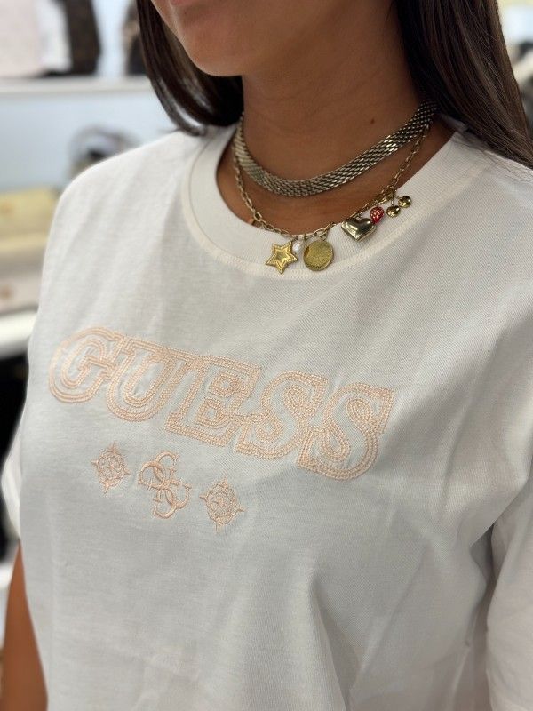 Guess Active - Gloria Boxy T-shirt - Wit