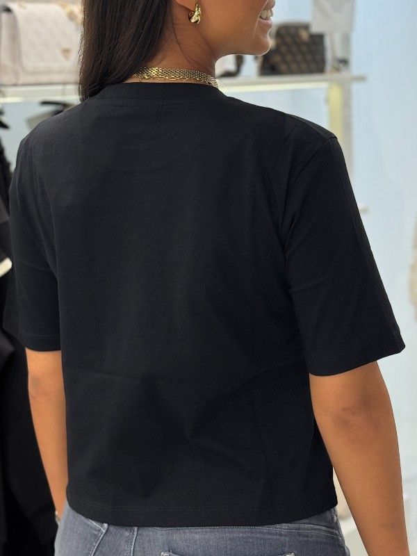 Guess Active - Gloria Boxy T-shirt - Zwart