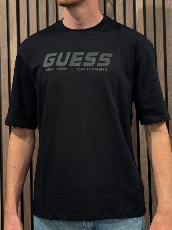 Guess Active - Gohan Cn T-shirt - Zwart