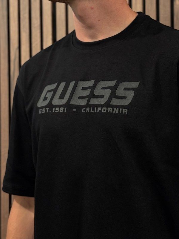Guess Active - Gohan Cn T-shirt - Zwart