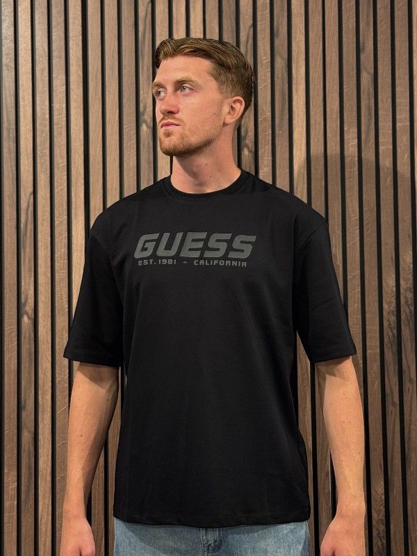 Guess Active - Gohan Cn T-shirt - Zwart