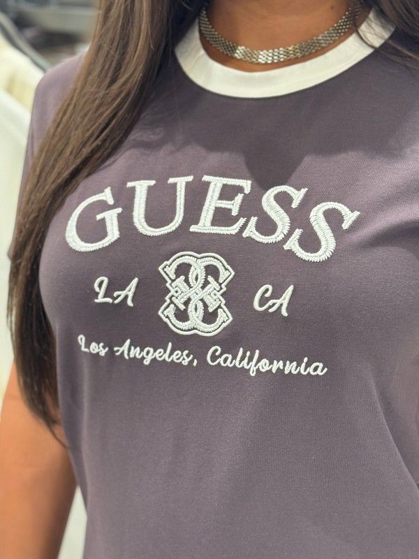 Guess Active - Hoshi Cn Ss T-shirt - Grijs