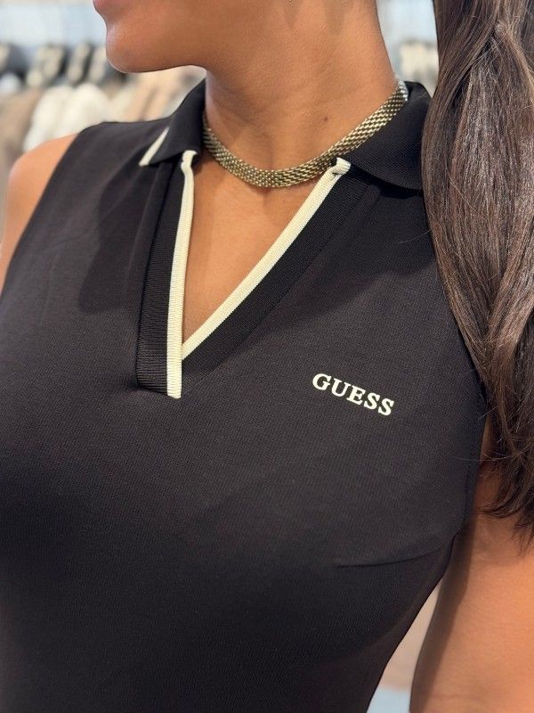 Guess Active - Jasmine Sleeveless Dress - Zwart