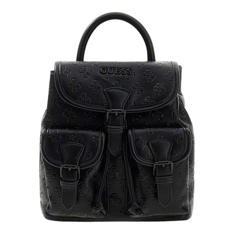 Guess Active - Litzy 4G Debossed Back Pack - Zwart