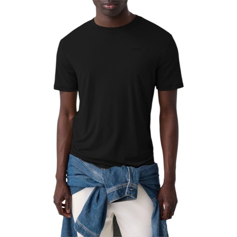 Guess Active - Loris Cn Ss T-shirt - Zwart