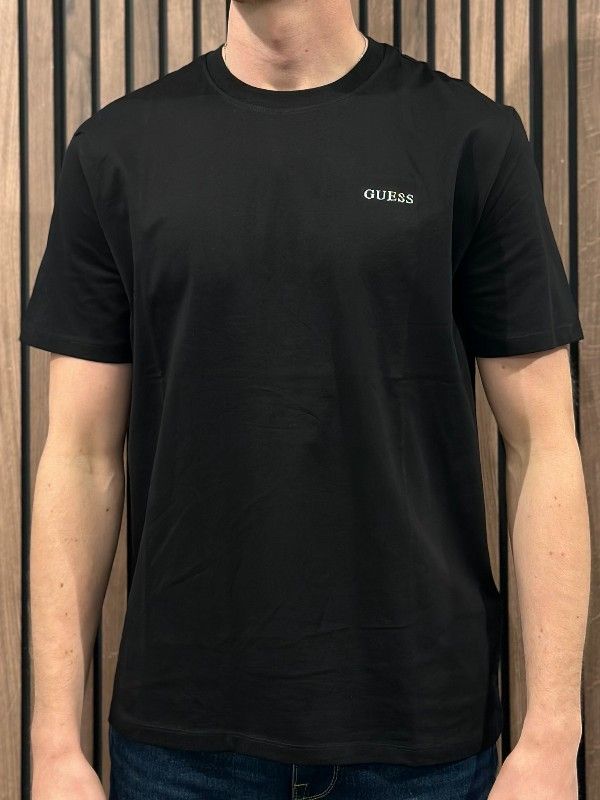 Guess Active - Marzio Cn Ss T-shirt - Zwart