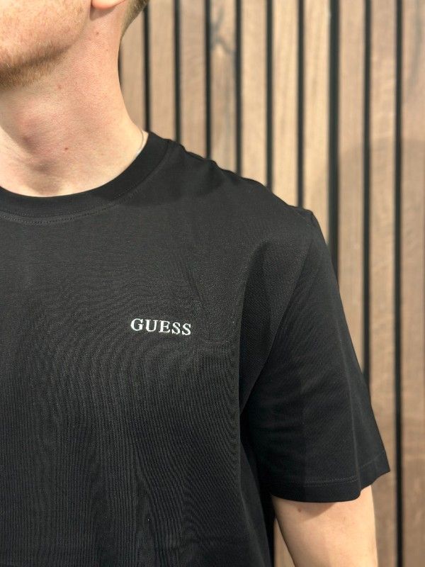 Guess Active - Marzio Cn Ss T-shirt - Zwart
