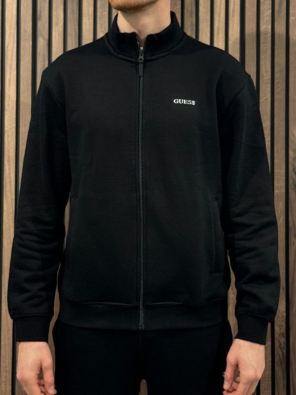 Guess Active - Marzio Full Zip Sweatshirt - Zwart