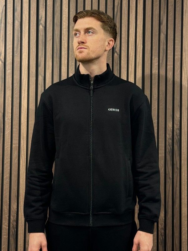 Guess Active - Marzio Full Zip Sweatshirt - Zwart