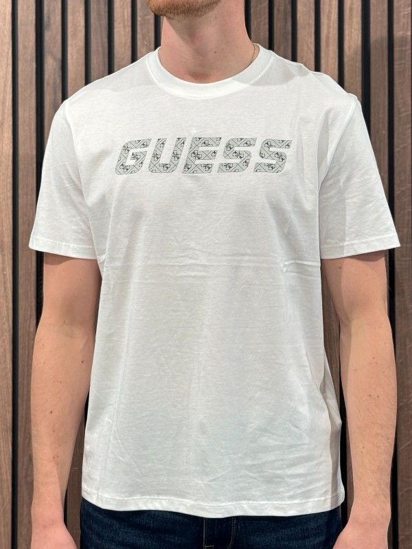 Guess Active - Maska Cn Ss T-shirt - Wit