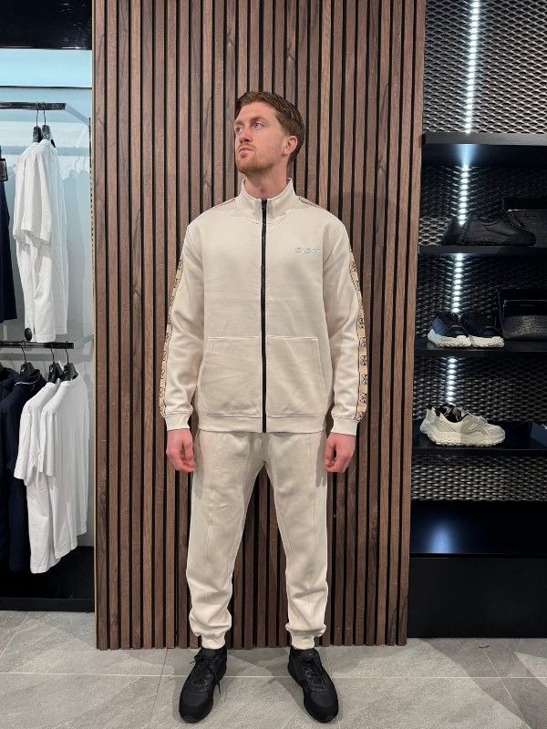 Guess Active - Mickey Full Zip Sweatshirt - Beige