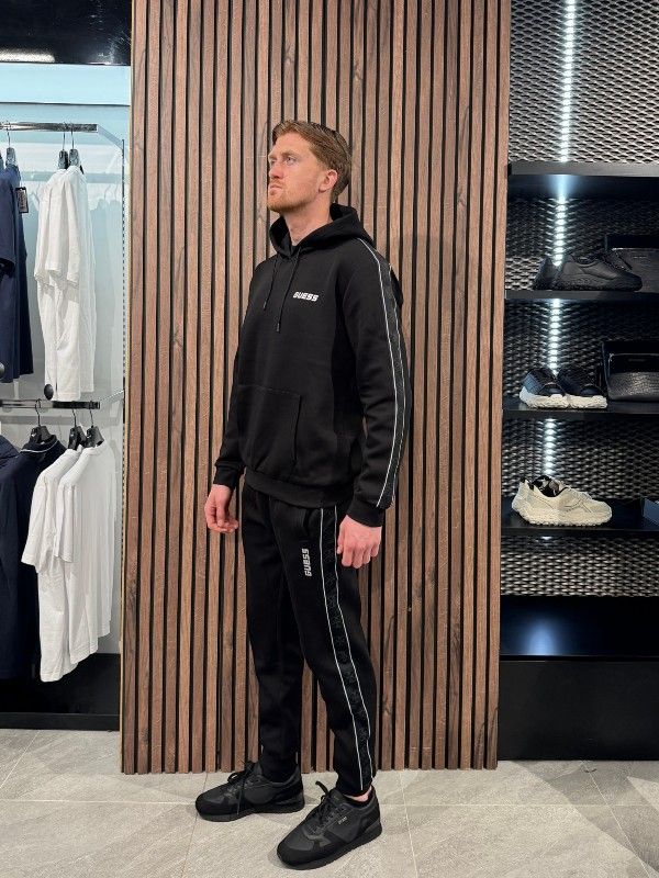 Guess Active - Mickey Hoodie Sweatshirt - Zwart