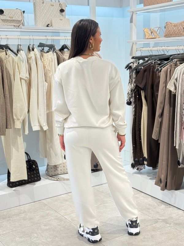 Guess Active - Nat Cn Sweatshirt - Wit