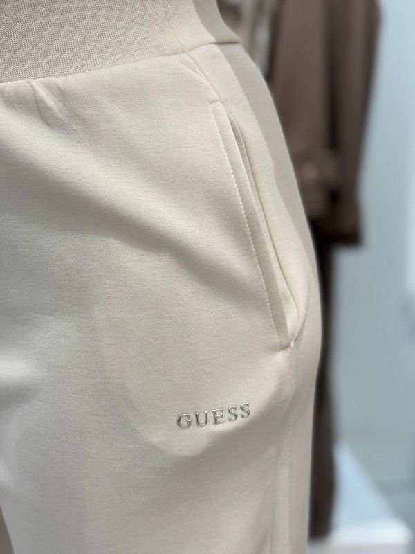 Guess Active - Nat Cuffed Jogger - Wit