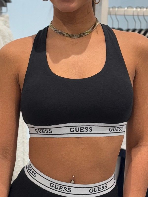 Guess Active - New Aline Bra - Zwart