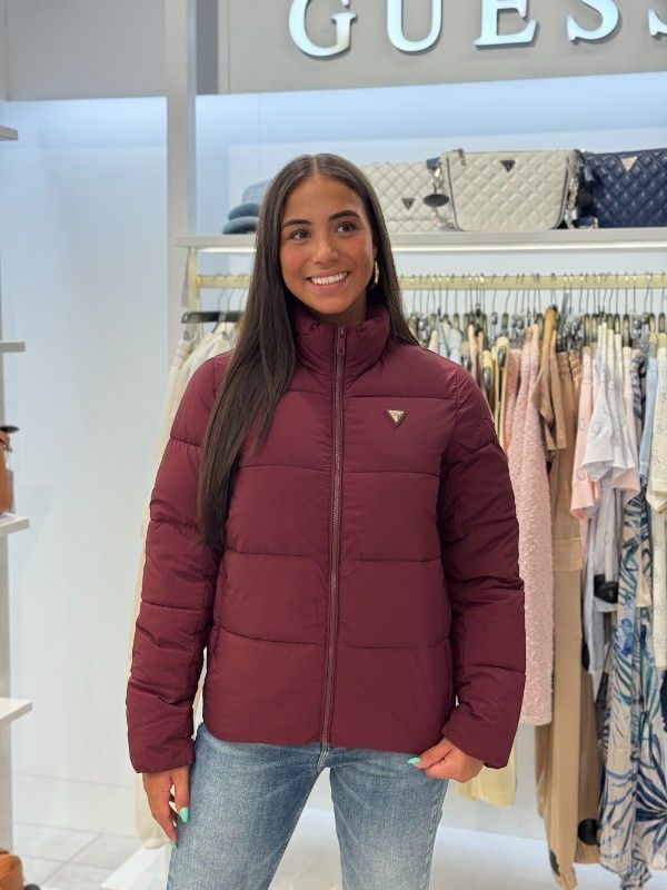 Guess Active - New Claudia Light Puffer Jacket - Rood