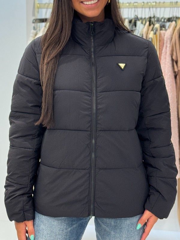 Guess Active - New Claudia Light Puffer Jacket - Zwart