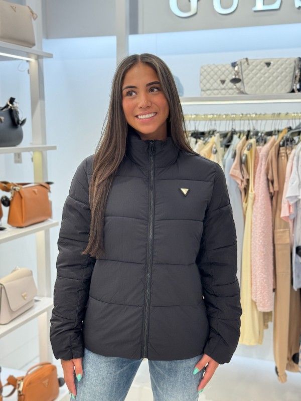 Guess Active - New Claudia Light Puffer Jacket - Zwart
