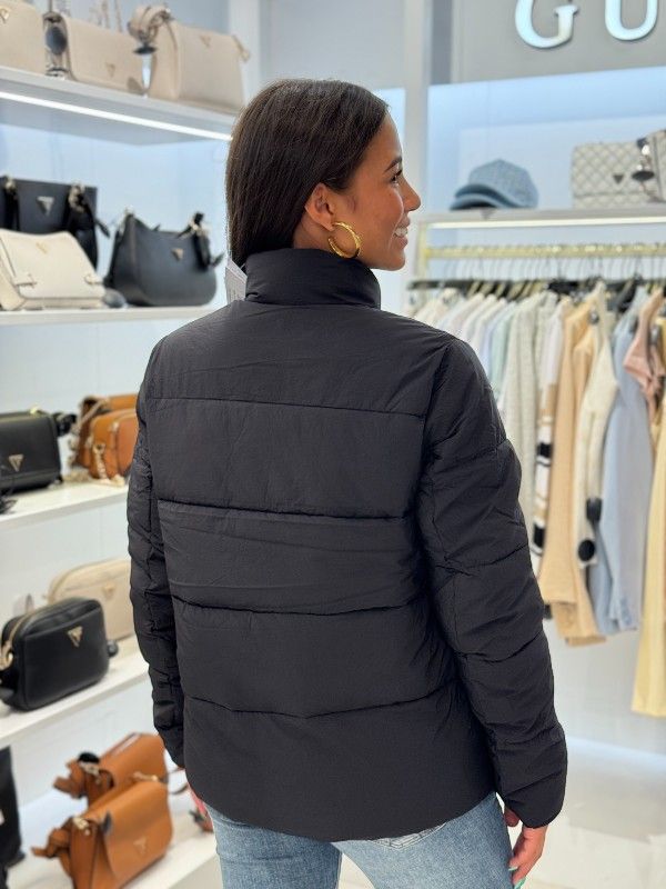 Guess Active - New Claudia Light Puffer Jacket - Zwart