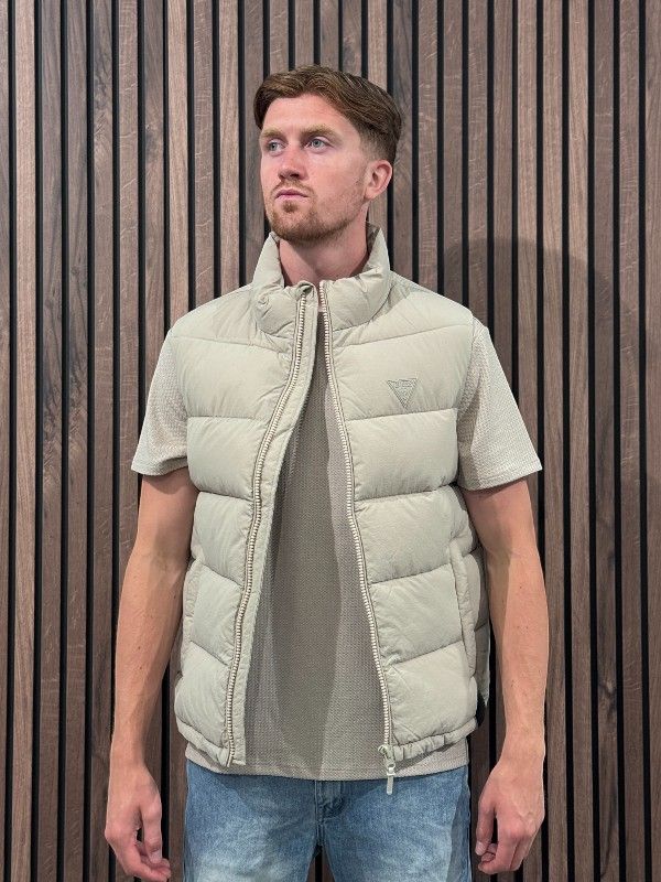 Guess Active - New Rohan Quilted Vest - Beige