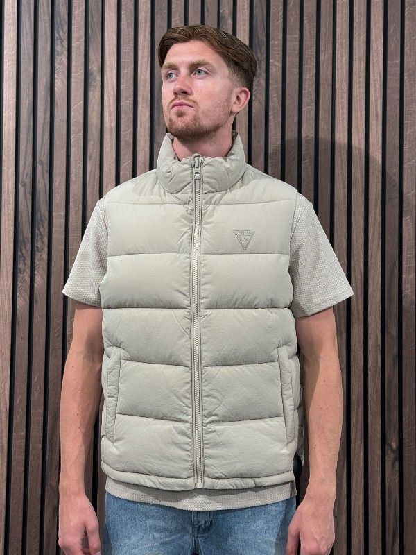 Guess Active - New Rohan Quilted Vest - Beige