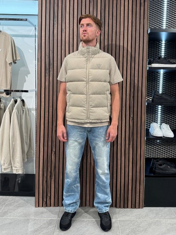 Guess Active - New Rohan Quilted Vest - Beige