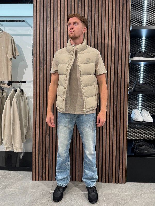 Guess Active - New Rohan Quilted Vest - Beige
