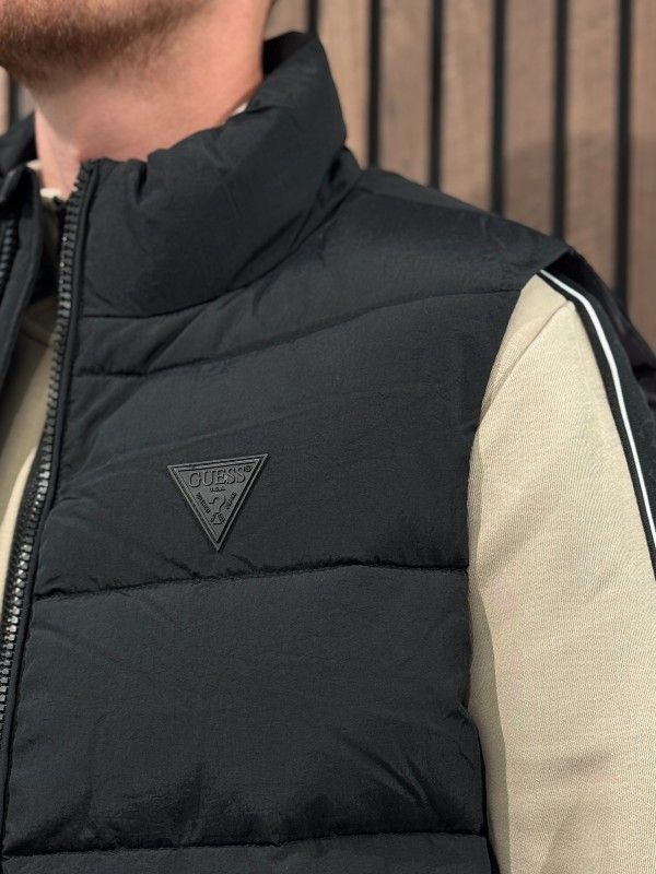 Guess Active - New Rohan Quilted Vest - Zwart