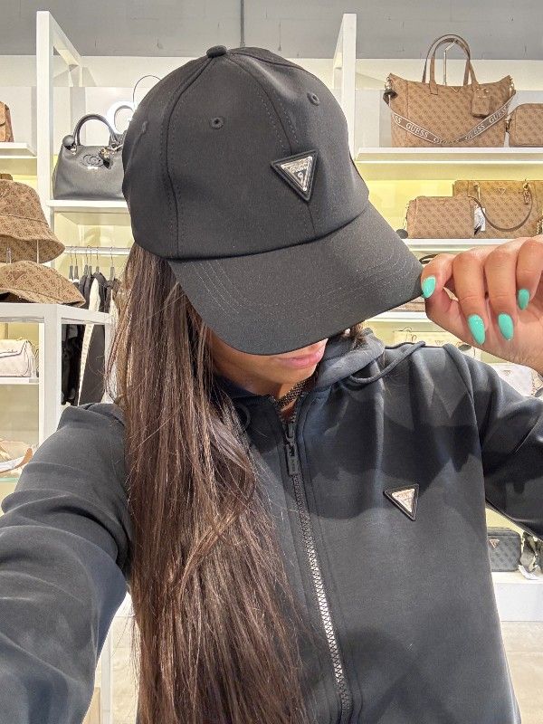 Guess Active - Noemie 4G Baseball Cap - Zwart