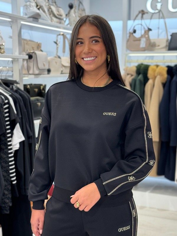 Guess Active - Octavia Cn Sweatshirt - Zwart