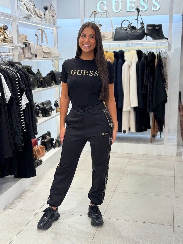 Guess Active - Octavia Rn Ss T-shirt - Zwart
