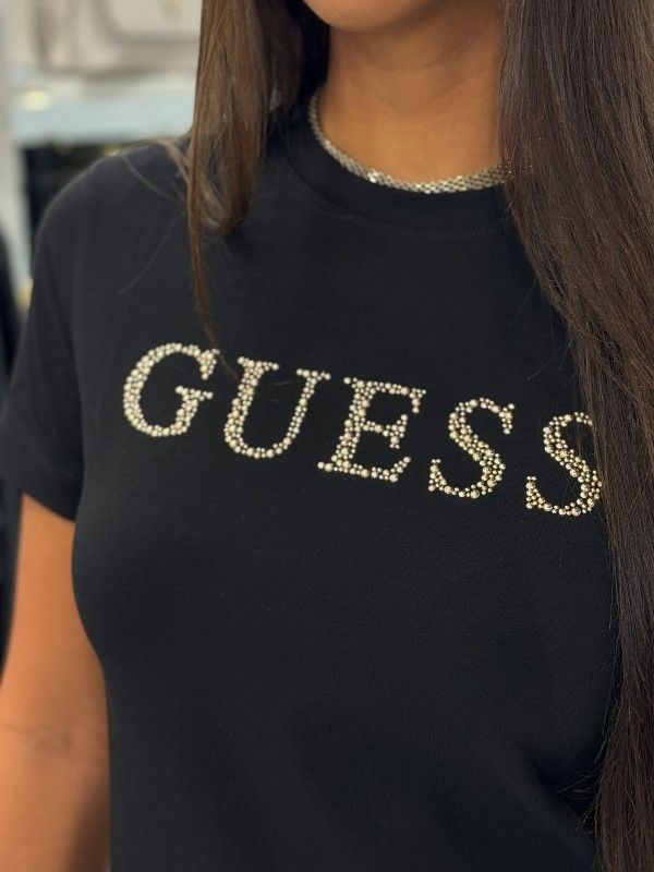 Guess Active - Octavia Rn Ss T-shirt - Zwart