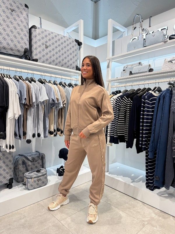 Guess Active - Octavia Tracksuit- Beige