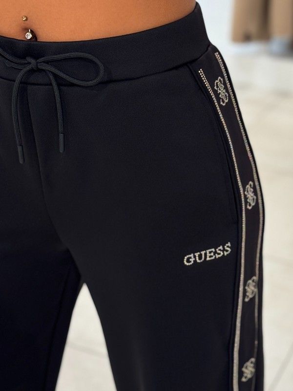 Guess Active - Octavia Wide Leg Pants - Zwart