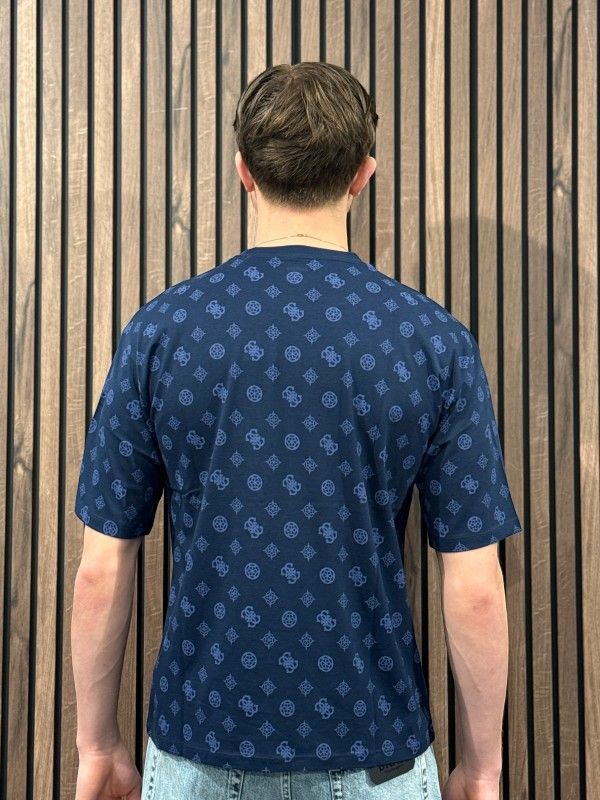 Guess Active - Ovidio Cn Ss T-shirt - Blauw