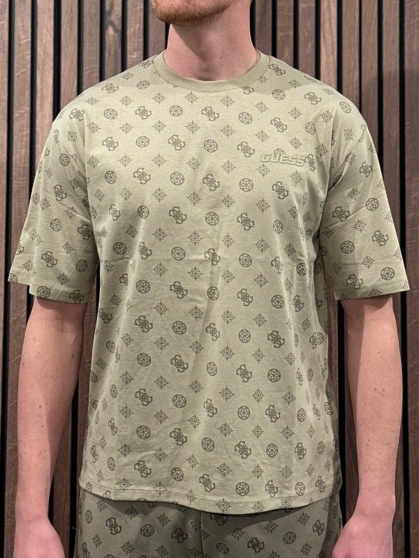 Guess Active - Ovidio Cn Ss T-shirt - Grijs