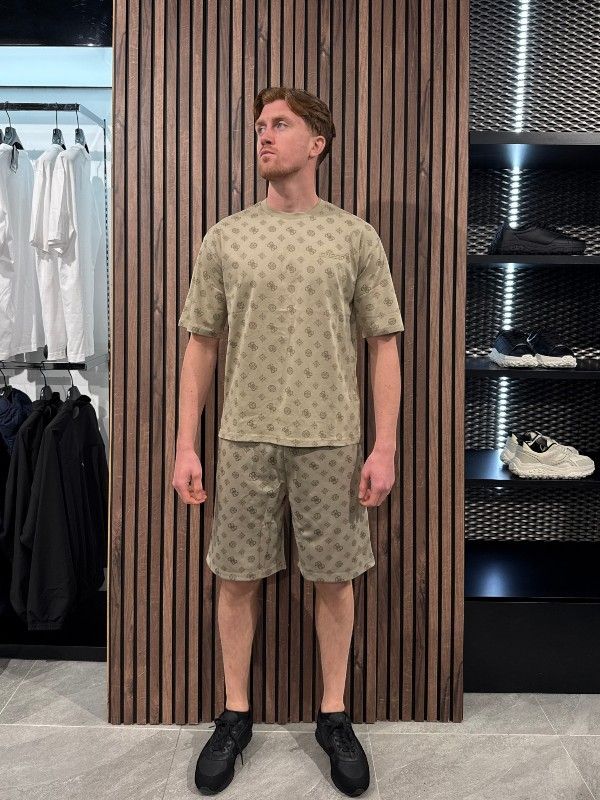 Guess Active - Ovidio Cn Ss T-shirt - Grijs