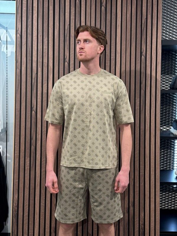 Guess Active - Ovidio Cn Ss T-shirt - Grijs