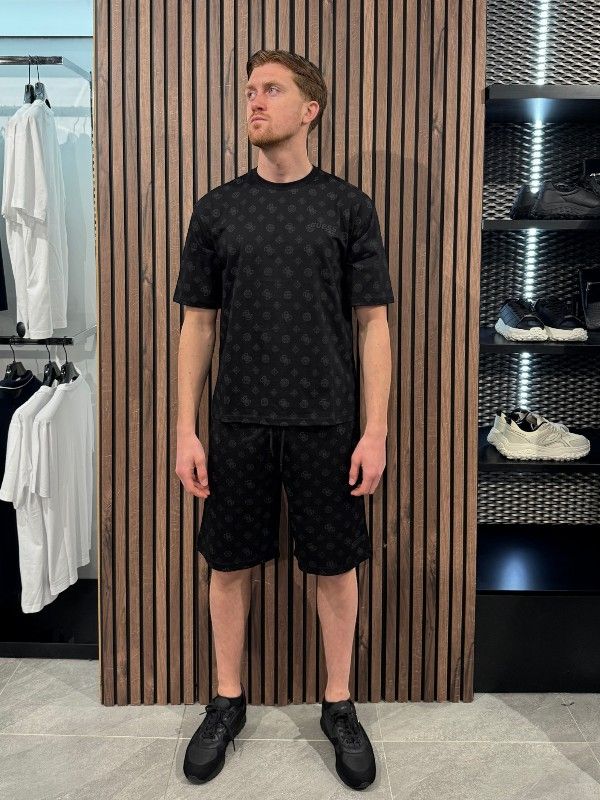 Guess Active - Ovidio Cn Ss T-shirt - Zwart