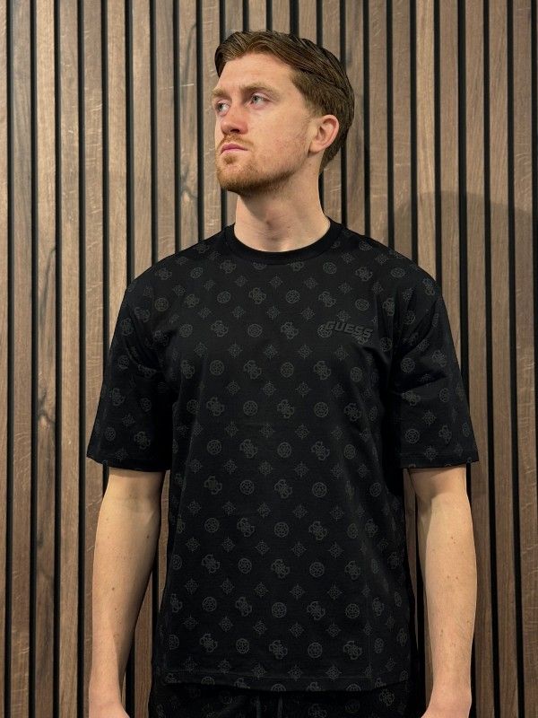 Guess Active - Ovidio Cn Ss T-shirt - Zwart