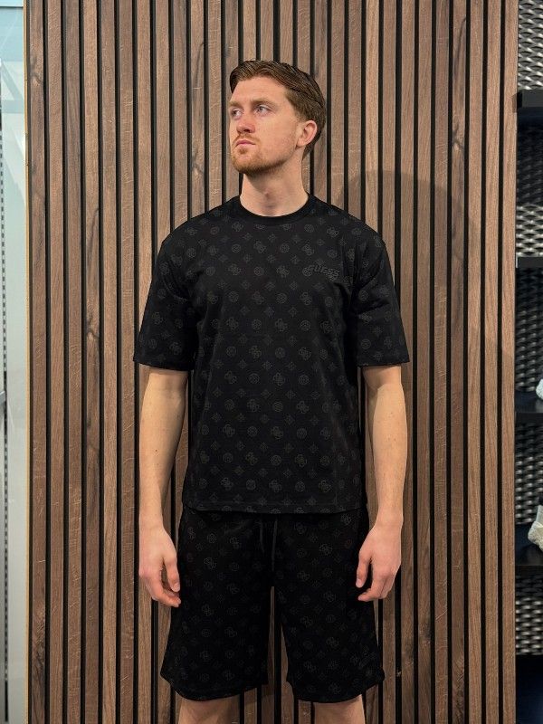 Guess Active - Ovidio Cn Ss T-shirt - Zwart