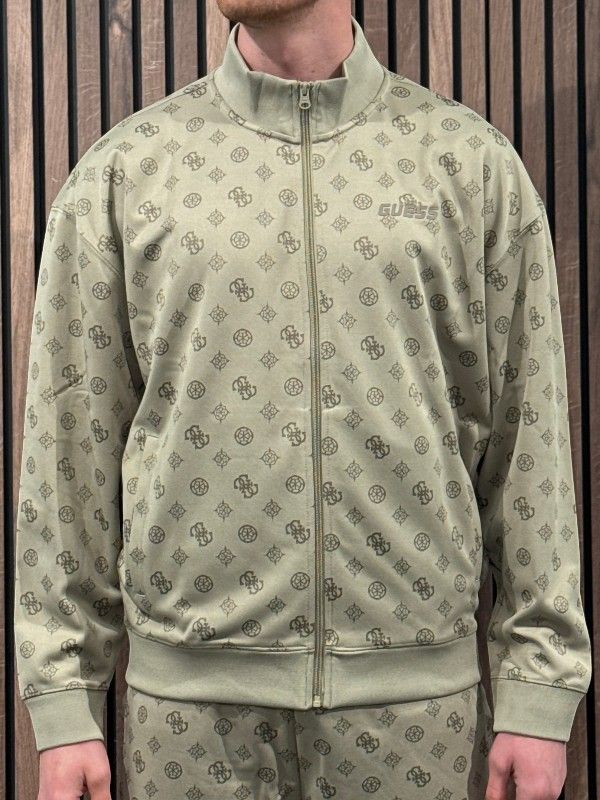 Guess Active - Ovidio Full Zip Sweatshirt - Grijs