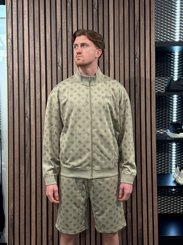 Guess Active - Ovidio Full Zip Sweatshirt - Grijs